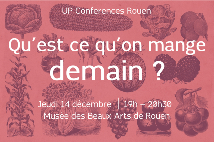 Visuel de la Up Conférence du 14 décembre 2017 à Rouen